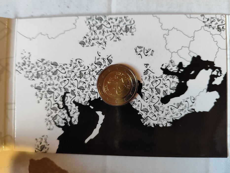 Moeda de 2€ da Estónia (BNC) -Povo Fenno-Ugria