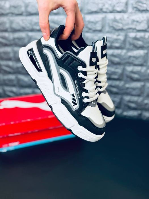 Цена 993 грн/ ХайТоп Пума мужские красовки puma/ puma x-power весна лето/кожаные пума / чоловічі кросівки Пума / кросовки мужские Puma / кеды Пума