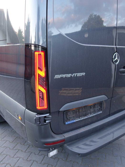 lampy tył led mercedes sprinter 907  910  zamiast zwykłych komplet