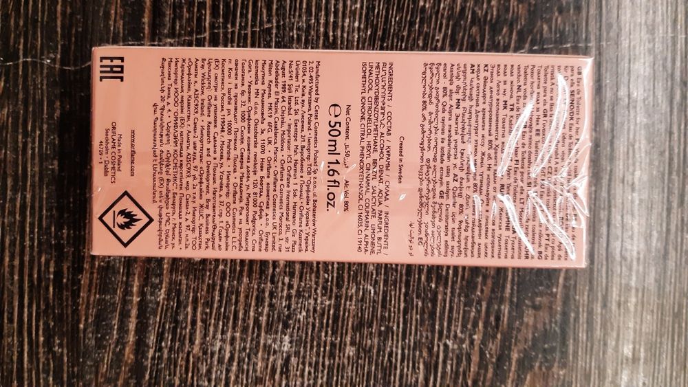 Woda toaletowa Eclat Festivite Oriflame 50ml