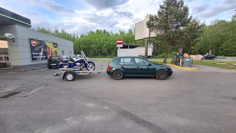 Wynajem przyczepki motocyklowej