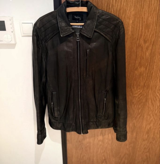 Kurtka meska skóra naturalna 100 % Pepe Jeans