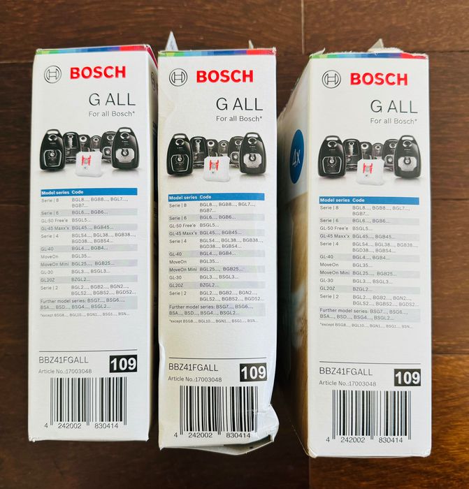 Filtros aspirador Bosch