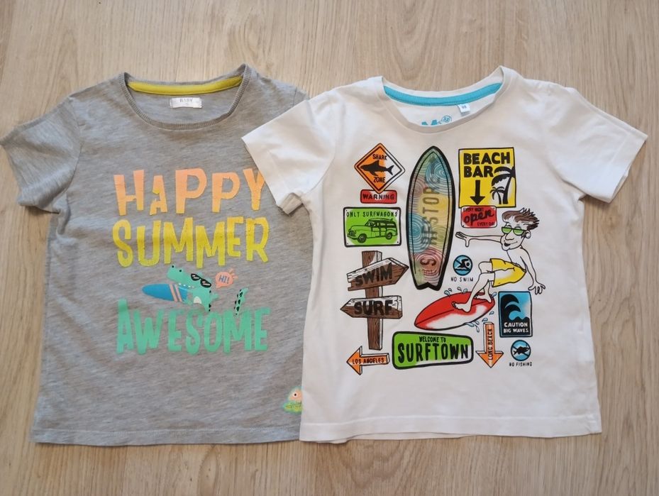 Zestaw 2szt t-shirtów rozmiar 98