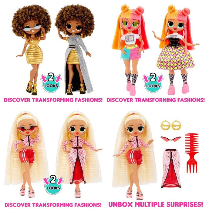 ОРИГИНАЛ Кукла Лол ОМГ Неонлишес Королева Пчелка Сваг LOL Surprise OMG