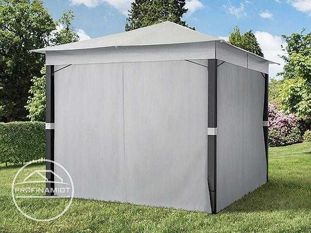 Pawilon ogrodowy Sunset Premium szary 3x3m gratis wysyłka