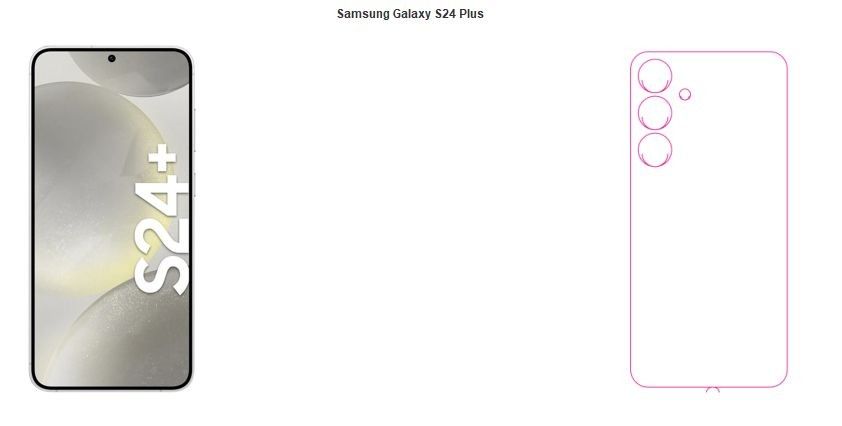 Folia Ochronna ZAGG Ultra Clear+ do Samsung Galaxy S24 Plus Tył