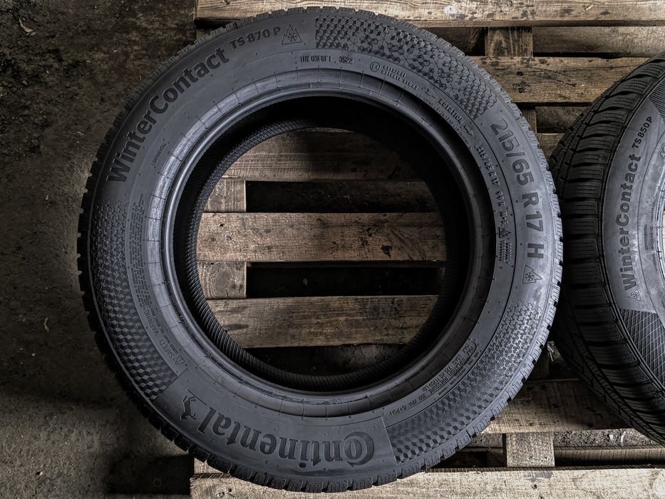 Нові одиночки 215/65r17 Continental | WinterContact TS870P / TS850P | 2022 / 2023 | Преміум зимові шини | Поштучно / 1шт / на запаску