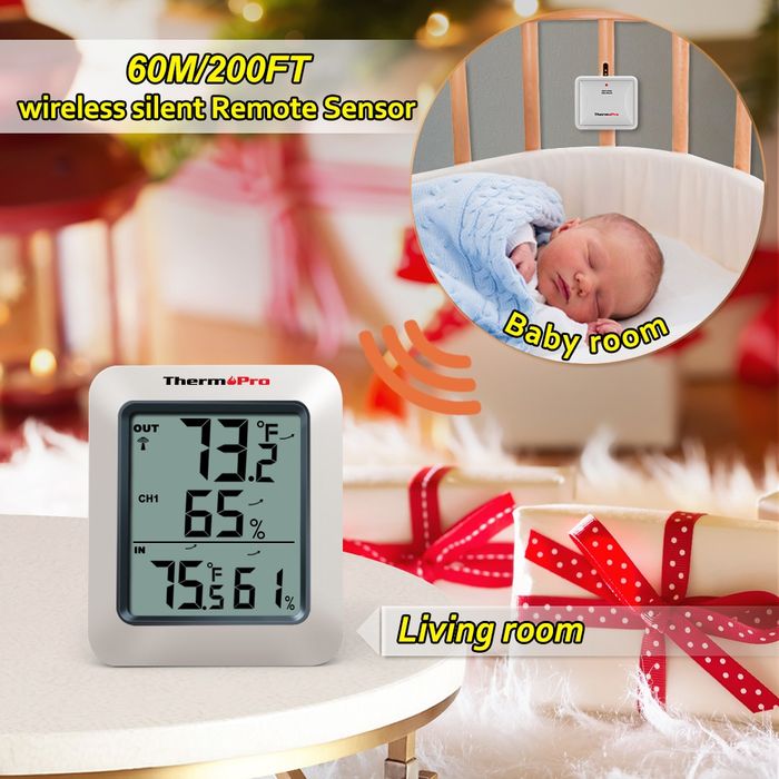 Thermopro Tp60s метеостанція, термометр, гігрометр
