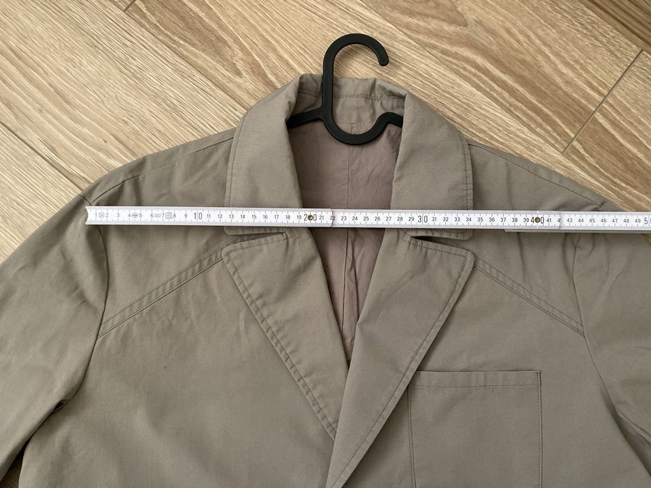 Сірий плащ/тренч оверсайз