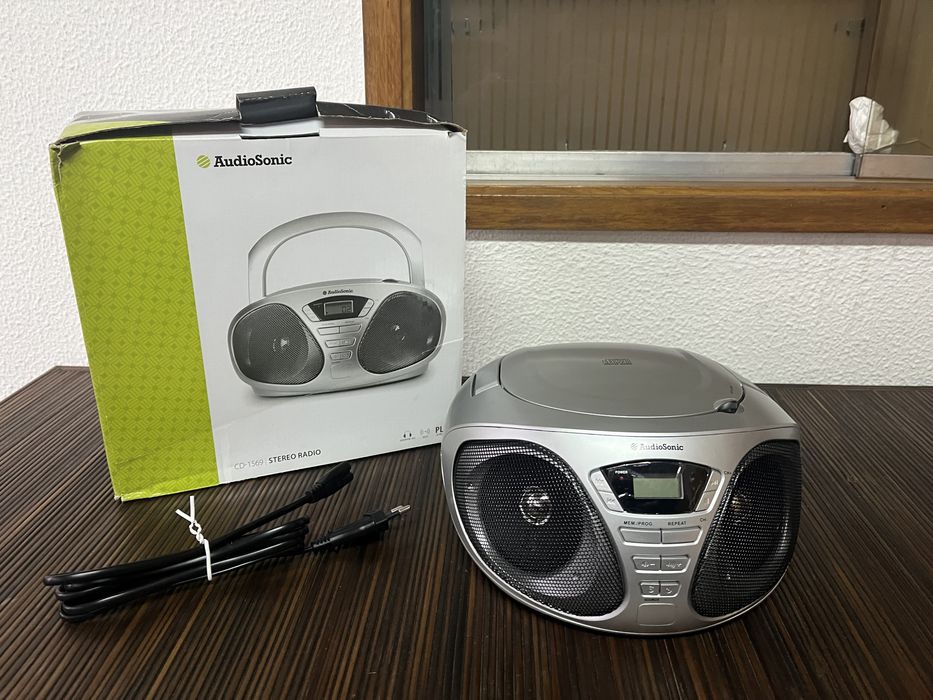 Radio com CD Audiosonic modelo CD-1569 novo