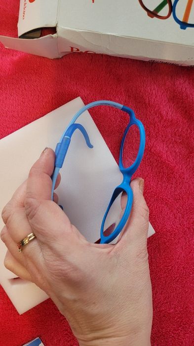 Okulary elastyczne dziecięce model 3704 rozmiar 40 14