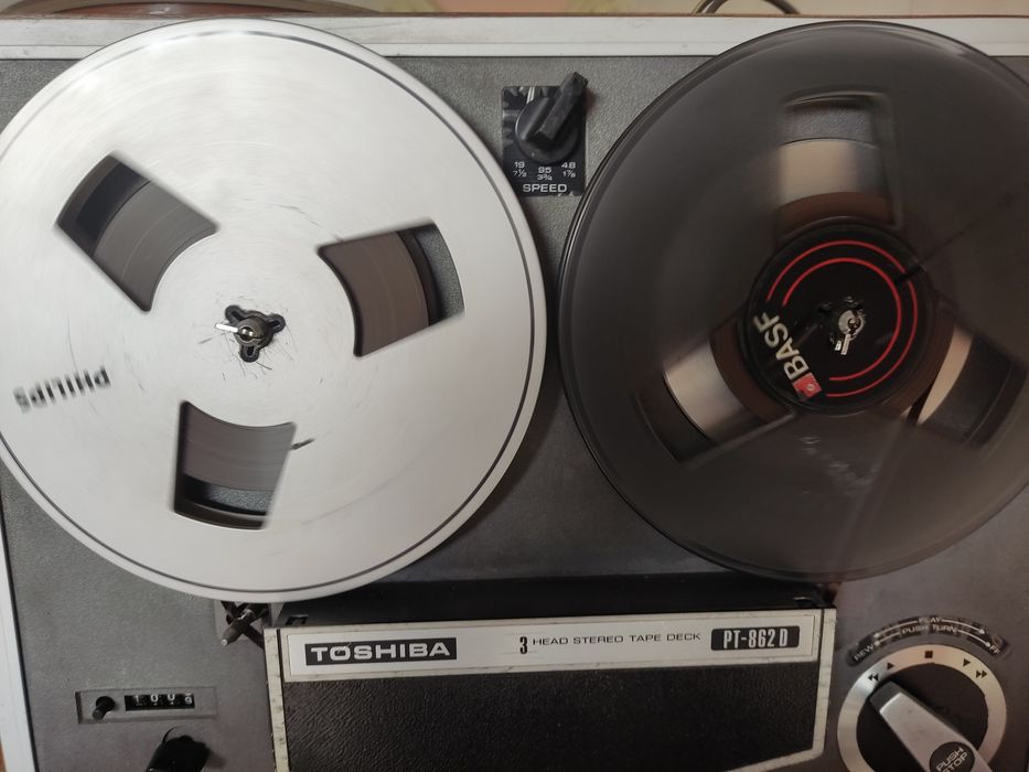 Toshiba PT 862 D Gravador de Bobines