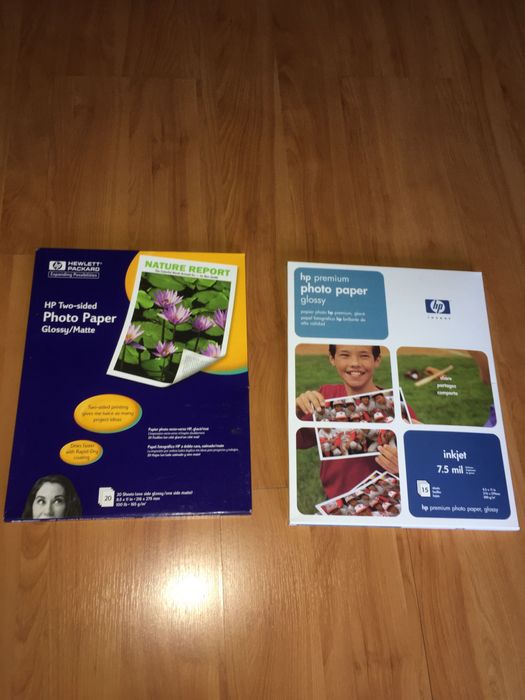 Papel de fotografia HP