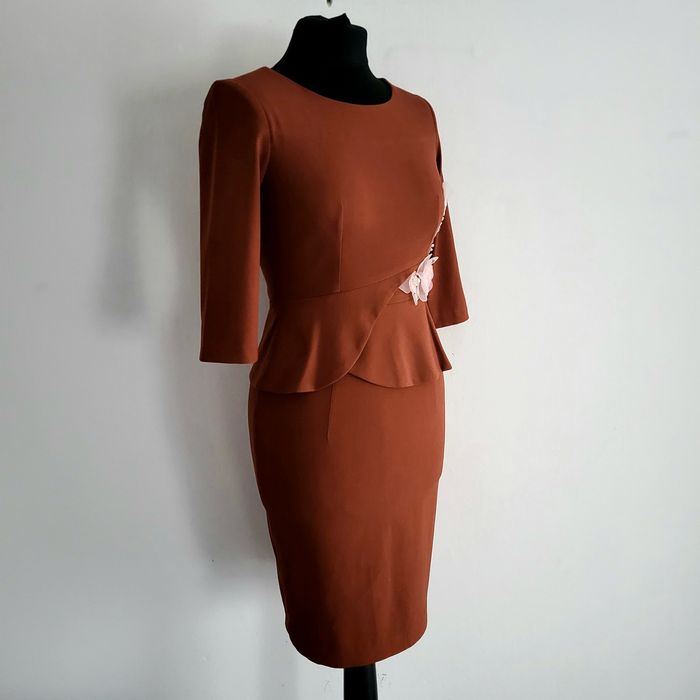 UNIKAT piękna sukienka mini Midi top spódnica lolita 36 s 34 xs