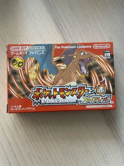 Pokemon Fire red original Japones GBA