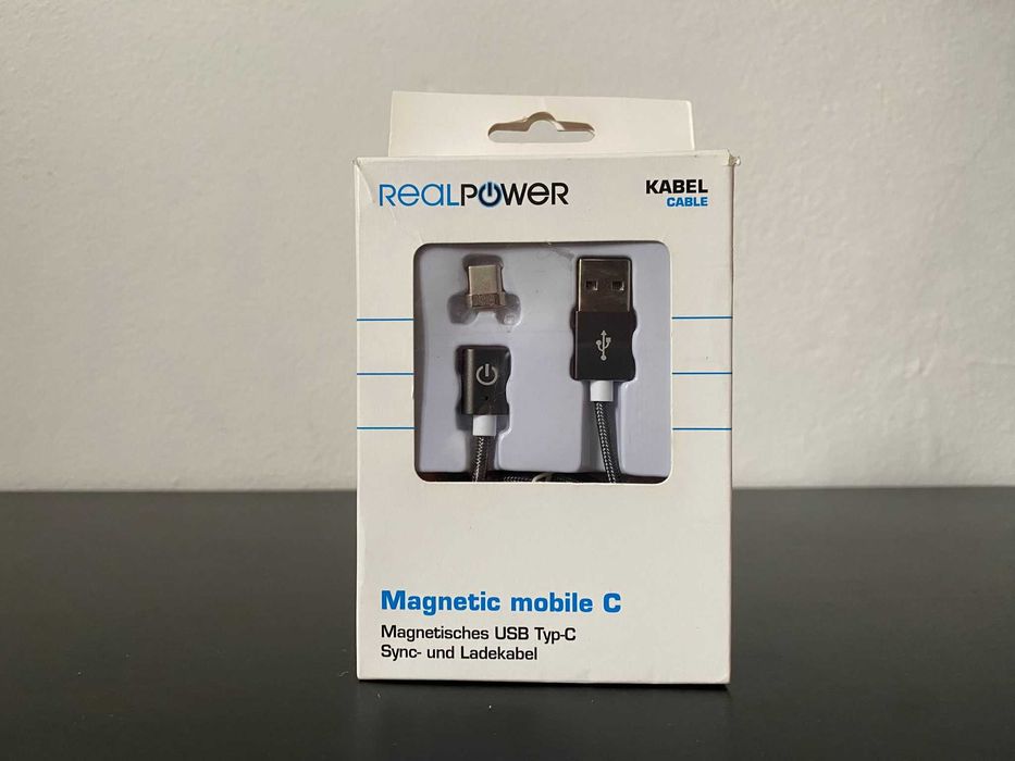 Cabo USB C Magnético Realpower