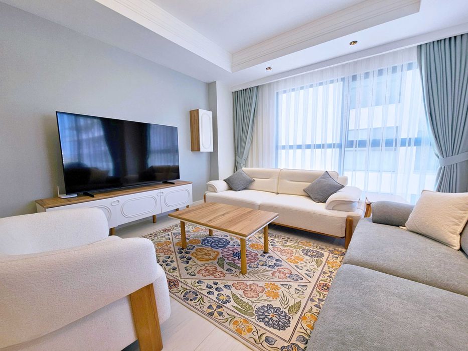 Квартира для большой семьи в премиум комплексе в Тюрклер, Алания D62