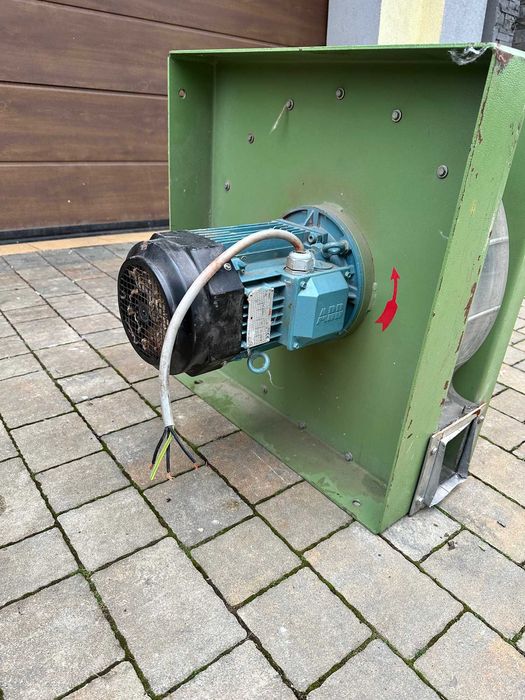 Wentylator promieniowy do transportu pneumatycznego 4 kw