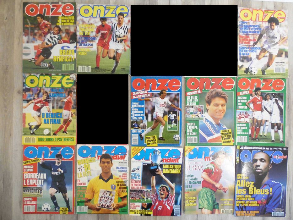 Lote de Revistas Onze