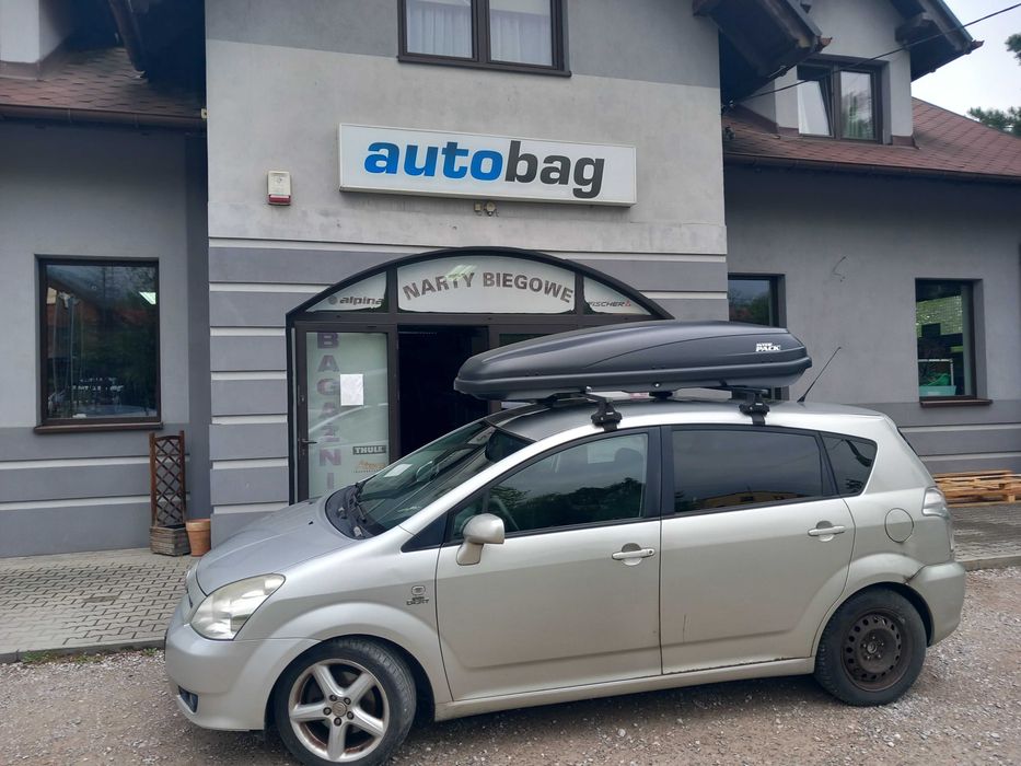 Box dachowy Inter Pack Horizon 550 litrów pojemności , bagażnik , mocny , solidny , 75 kg ładowności