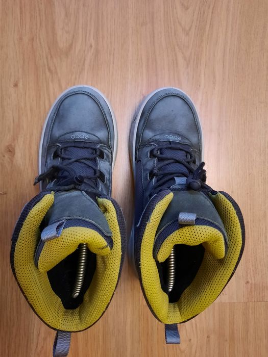 Женские кожаные демисезонные полуботинки ECCO 39 p.