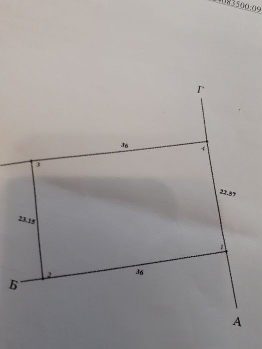 Земельна ділянка для будівництва