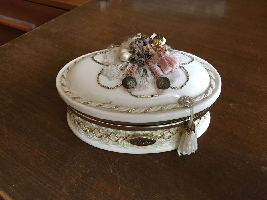 Шкатулка винтаж Berger Made in Italy