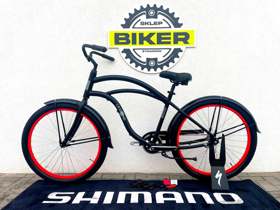 Stylowy Rower Cruiser KROSS LE GRAND BOWMAN 26 Rama M/18" MIEJSKI