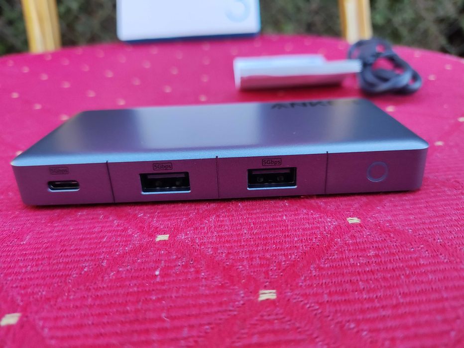 Hub USB 3.2 HDMI USB-C rozdzielacz Rozgałęźnik Adapter splitter Anker 343 do komputera PC Laptopa
