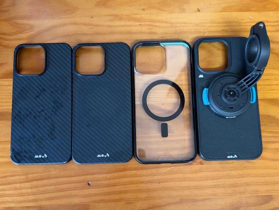 4 capas iPhone 15 pro max e mount