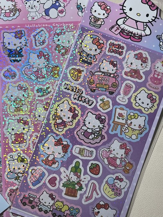 Милі наліпки з hellokitty