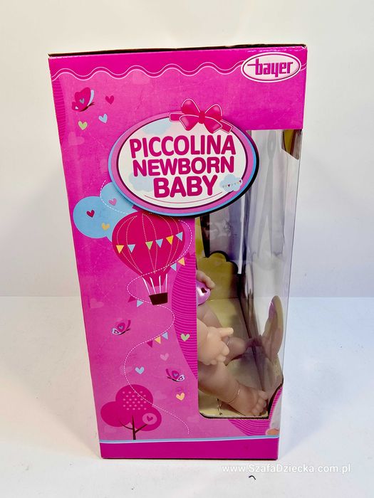Lalka Bobas Piccolina Newborn 40 cm firmy Bayer