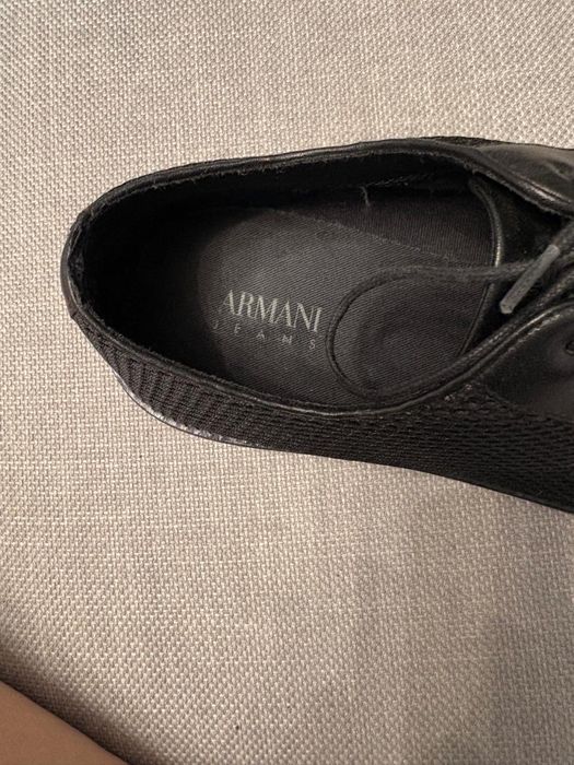 Armani Jeans чоловічі туфлі / дербі, оригінал, шкіра, розмір 41