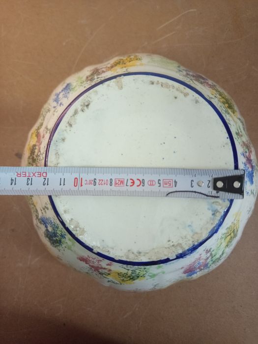 Faiança  corticeira saladeira antiga