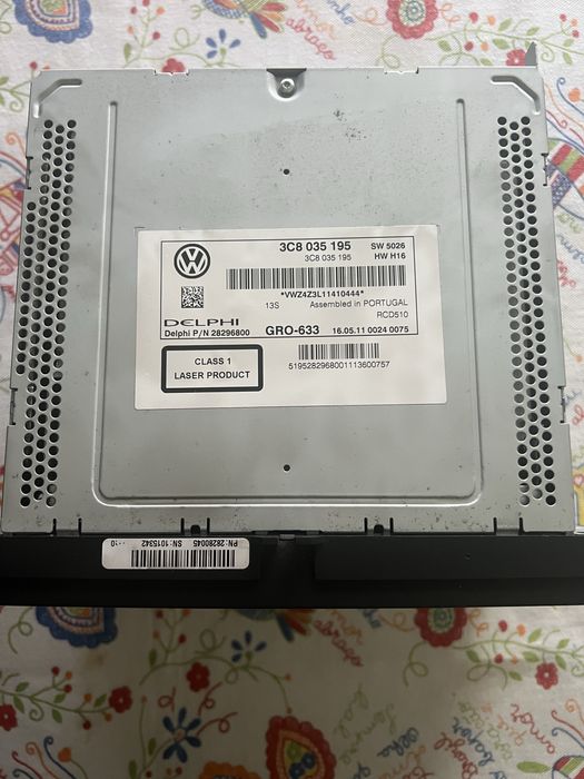 Radio VW Passat b7