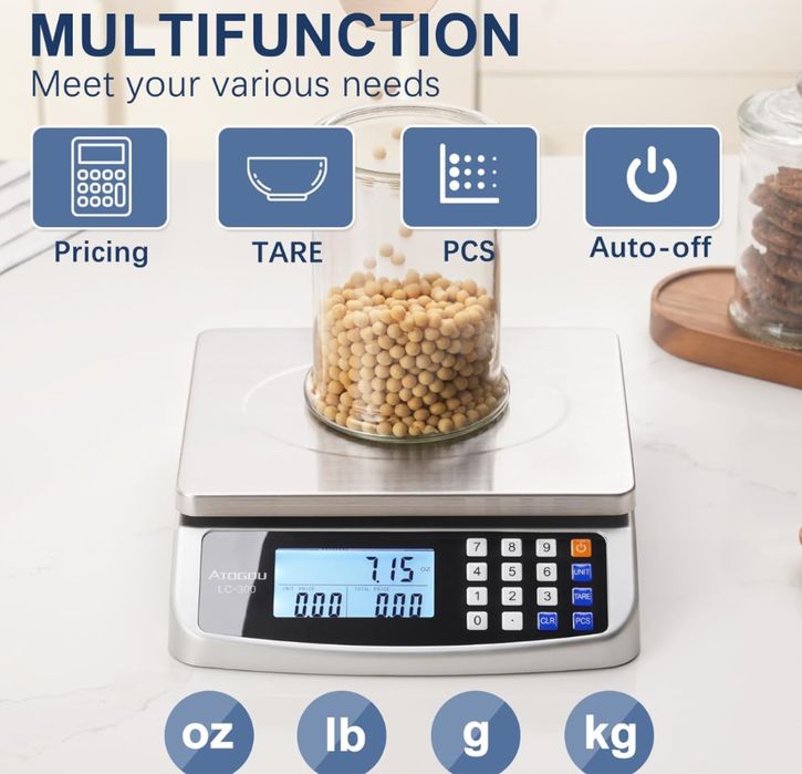 waga kuchenna Atogou Large Digital Kitchen Scale Model: LC-300