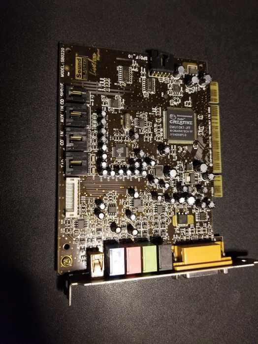 Звуковая карта Creative Sound Blaster Live 5.1 Digital SB 0220 PCI (EMU10K1-JFF) KX Driver Win 10