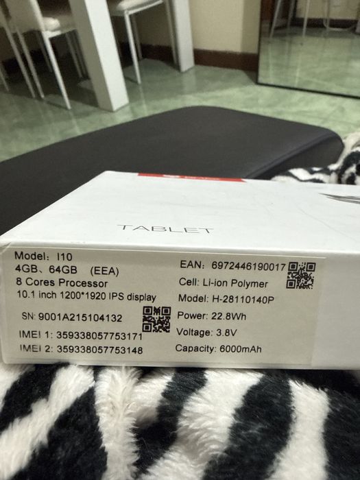 BMAX Tablet i10 _EEA cor preto