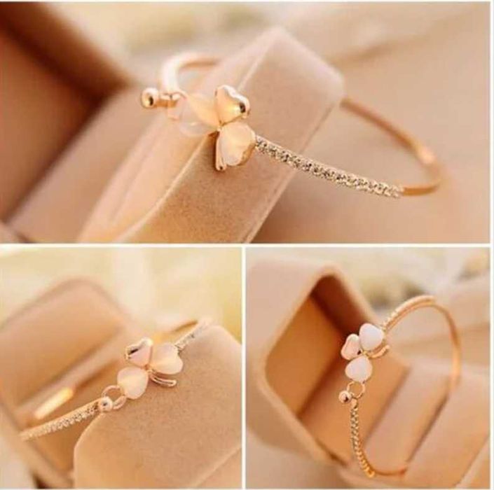 Pulseira de 2mm "Lace" com 7cm de Diâmetro