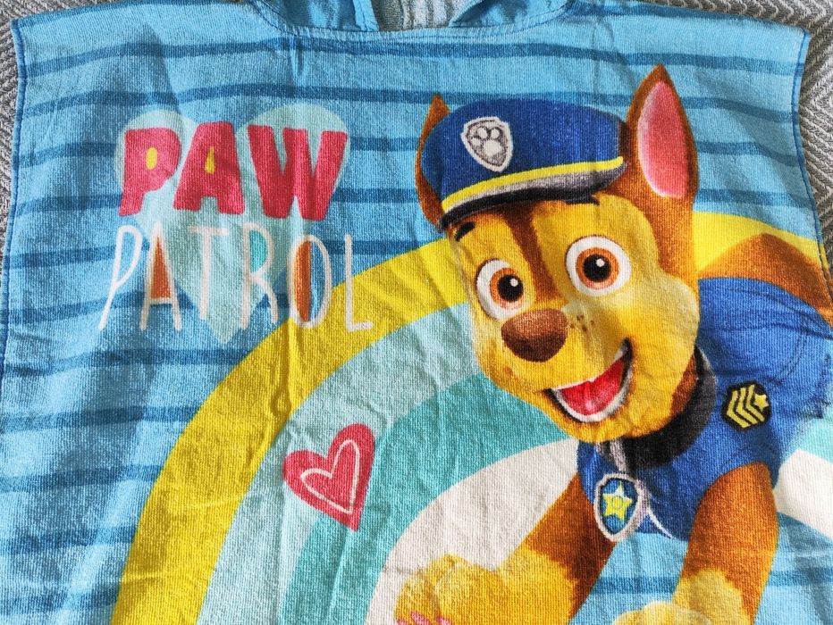 Ponczo basenowe/kąpielowe Psi Patrol