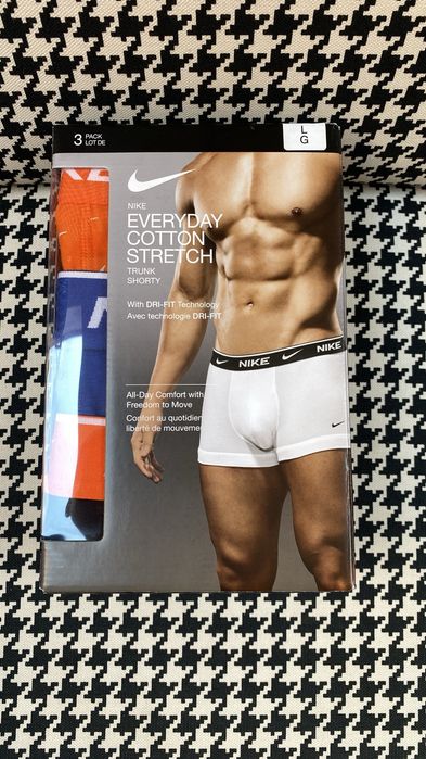Nike bokserki 3 pack 3 sztuki nowe