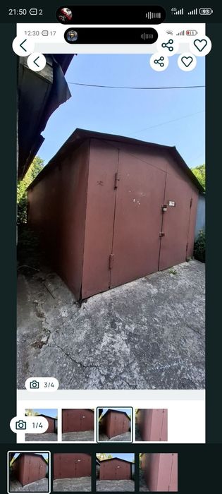 Продам гараж металлический