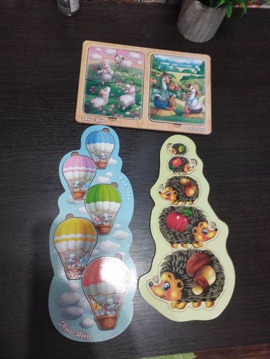 Дерев'яні розвиваючі ігри