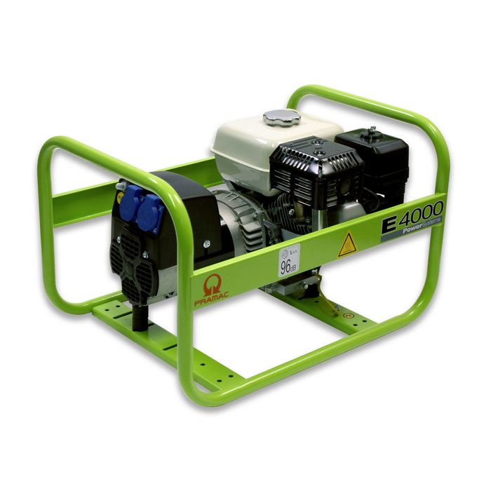 Генератор PRAMAC E4000. HONDA GX200. 3.1KW. Італія. Для котла