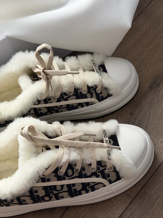 Кеди Dior на хутрі, 37