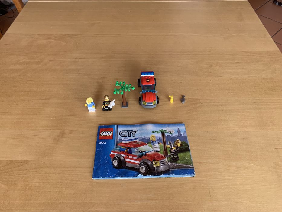 Lego City bombeiros 60001