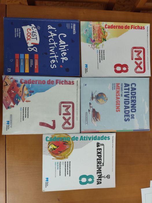 Livros / Cadernos de atividade 7° e 8°