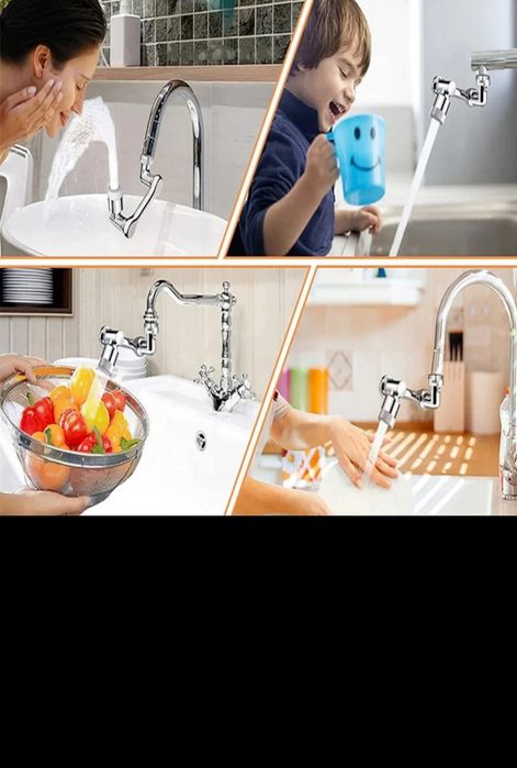 Metalowy perlator przedłużka kranu oszczędność wody