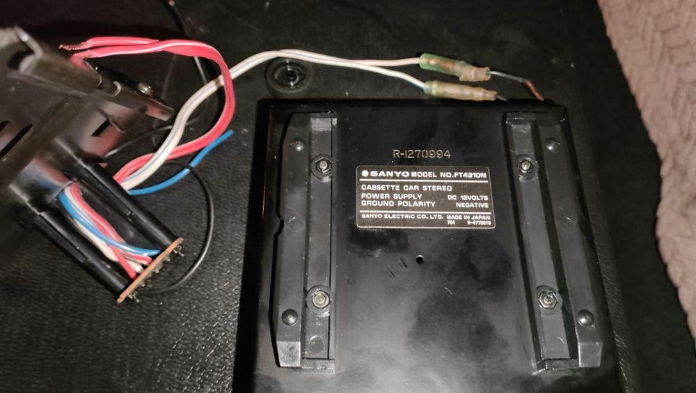 Vintage Car Cassette Player